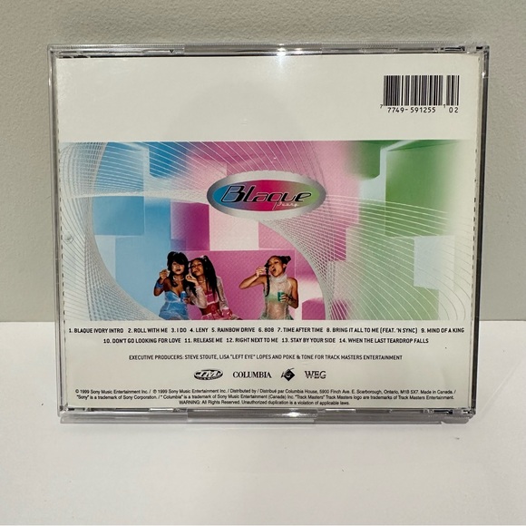 Blaque Ivory CD 1999 - Picture 3 of 3